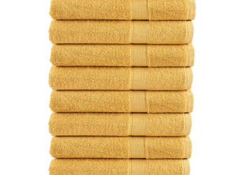 Ręczniki premium SOLUND 10 szt. złote 100x200 cm WM-137295