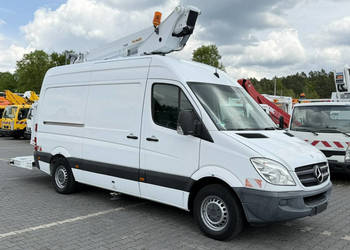 Mercedes Sprinter 316 do 3,5 tony Podnośnik Koszowy 14m Palfinger P140 V Z…