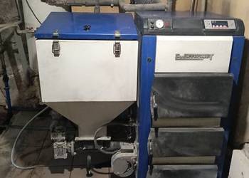 Piec 15 KW + bojler 140L z nagrzewnicą