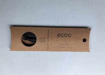Sznurówki ECCO PREMIUM LACES - Czarne - 3mm, 100cm NOWE