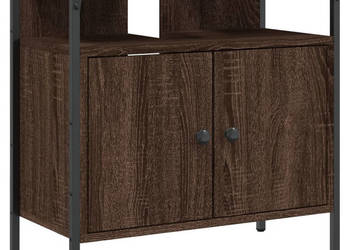 Szafka pod umywalkę brązowy dąb 60x30x60 cm WM-842440