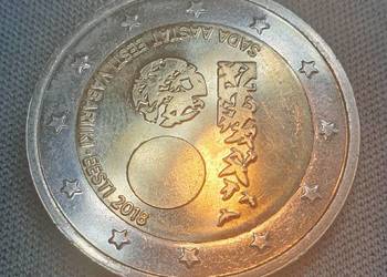 2 euro 2018 Estonia , niepodległość Estonii