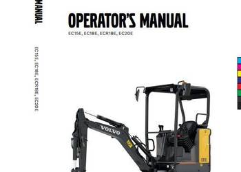 Volvo EC18E instrukcja obsługi DTR PL