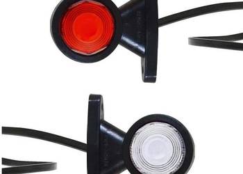 Lampka biało-czerwona lampa DAF MAN IVECO SCANIA STAR VOLVO