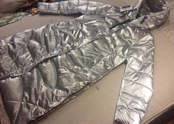 Płaszcz Kurtka Zimowa Dwustronna Damska rozm L 2 w 1  Nowa