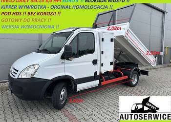IVECO DAILY 35C15 3.0 HPI KIPPER WYWROTKA POD HDS BLOKADA MOSTU BEZ KOROZJI