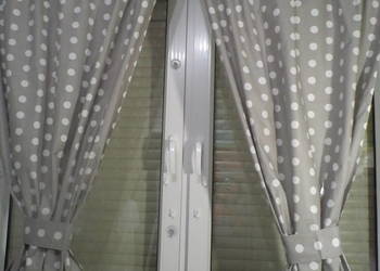 komplet zasłon bawełnianych dł 150 cm /