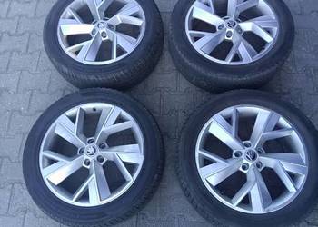 Koła Alufelgi 5x112 opony zimowe Skoda Kodiaq 235/50 R19