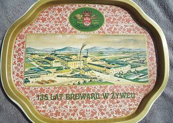 Piwo Żywiec - 135 Lat Browaru Żywieckiego Żywiec Beer - taca