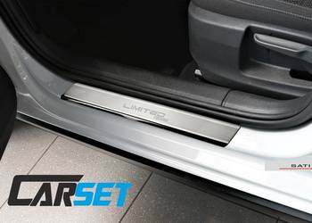 Peugeot 2008 nakładki progowe listwy ochronne chromowane
