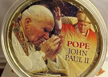 Mały nakład 1$ Amerykański JP II 2005/ Ag 0,999