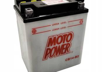 Akumulator motocyklowy MotoPower CB14-B2 YB14-B2 12V 14Ah190