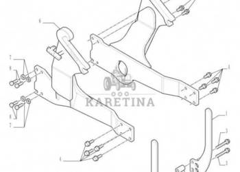 New Holland T6010 Rama 87493266
