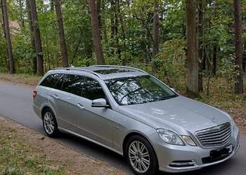 Śliczny Mercedes E Klasa, Elegance, Bluefficiency! Czytaj.