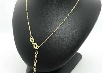 Złota bransoletka pr 585 0,98g (Długość 22 - 26,5 cm)