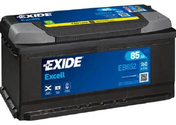 Akumulator 85Ah 760A Exide Excell Darmowa wymiana !