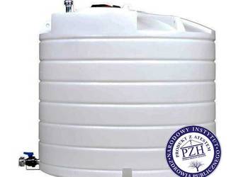 ZBIORNIK NAZIEMNY NA WODĘ PITNĄ 7500L ATEST
