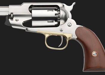 Rewolwer PIETTA Remington 1858 New Model Army Snubnose 3'' NIKIEL