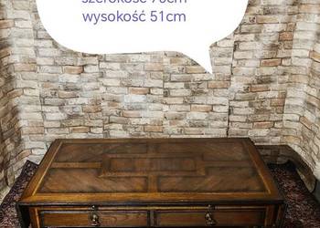 Drewniana ława / stolik