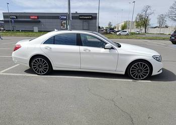 Mercedes S550 V8 biturbo biała perła