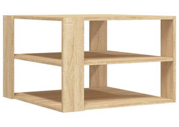 Stolik kawowy kolor dąb sonoma 595x595x40 cm WM-834248