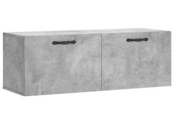 Szafka wisząca szarość betonu 100x365x35 cm WM-830128