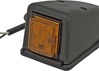 Lampa obrysowa LED, kwadratowa 0.5/1W 12/24V pomarańczowa 3 LED Kramp LA30…