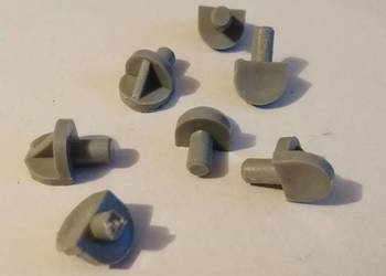Podpórka pod półkę, kołek meblowy, 4,6x17mm, 7szt. (meblowe