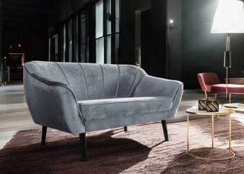 Sofa Scandi 2 Osobowa Szara, Dostawa 0zł!