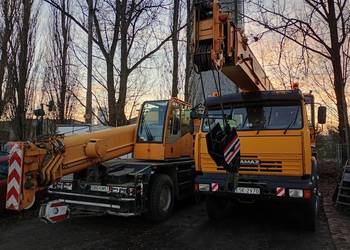 Usługi Dźwigowe Dźwig Żuraw Skierniewice Jeżów Słupia Okolic