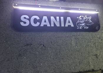 Chlapacze podświetlane 24v pomarańczowo lub biało 18x60 cm