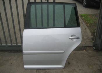vw touran 03-09r drzwi tył lewe kod lakieru LA7W