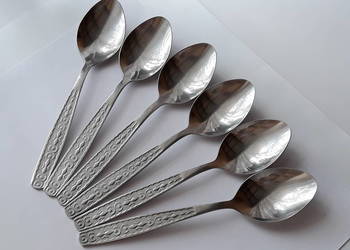 Łyżki obiadowe (nr.3), KASZUBSKI, Gerlach, sztućce PRL