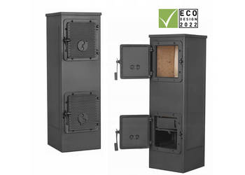 PIEC kominek STALOWY Z SZAMOTEM 6 kW PW5C EKO SATURN