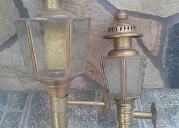 lampy mosiężne do bryczki