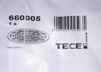 Tece 660005 sitko do włosów zabezpieczenie odpływu liniowego Nowe