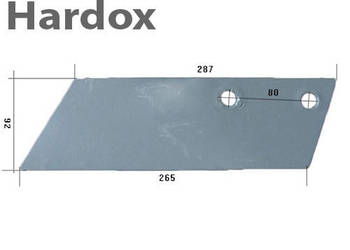 Dłuto 100hektarów HARDOX 84942/P części do pługa OVERUM