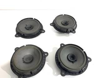 GŁOŚNIKI KOMPLET NISSAN QASHQAI J11 Crossover AUDIO ZESTAW, MULTIMEDIA