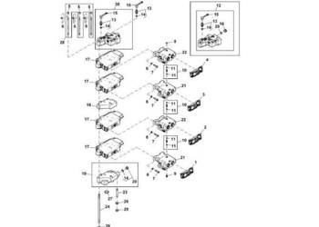 John Deere 9470RX - Kolektor RE260570 (Zawór sterujący)