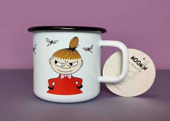 Kubek Muminki Mała Mi - MUURLA emaliowany 370ml z fabrycznymi wadami