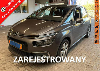 Citroen C4 Picasso Wirtualne zegary, el. klapa, kamera, hak, isofix, opony…