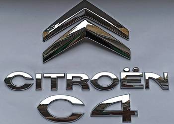 Napis emblemat Citroen C4 Picasso I 06-11r