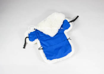 Wkładka do fotelika z zapięciem / Niebieska 60x80