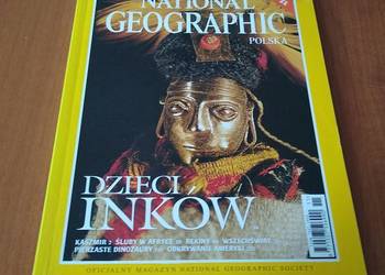 NATIONAL GEOGRAPHIC Polska  vol.1 nr 2 1999 listopad Dzieci Inków + mapa