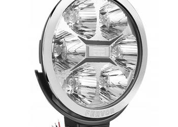 REFLEKTOR Biały 220x87 LED 6xLED światło 4° WESEM Okrągły zasięg do 500m E2