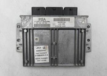 Sterownik Silnika Peugeot 407 2.0 16v 9659052980 9655997380