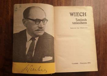 Wiech.  Tytuł. Śmiech, śmiechem.