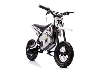 Autko motorek MOTOR CROSSOWY SPEED RAMA na akumulator dla dzieci A9901 biel