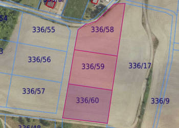 Działki 336/58 i inne w miejscowości Grabowno Wielkie
