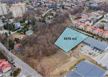 Działka komercyjna zabudowa mieszkaniowa-usługowa